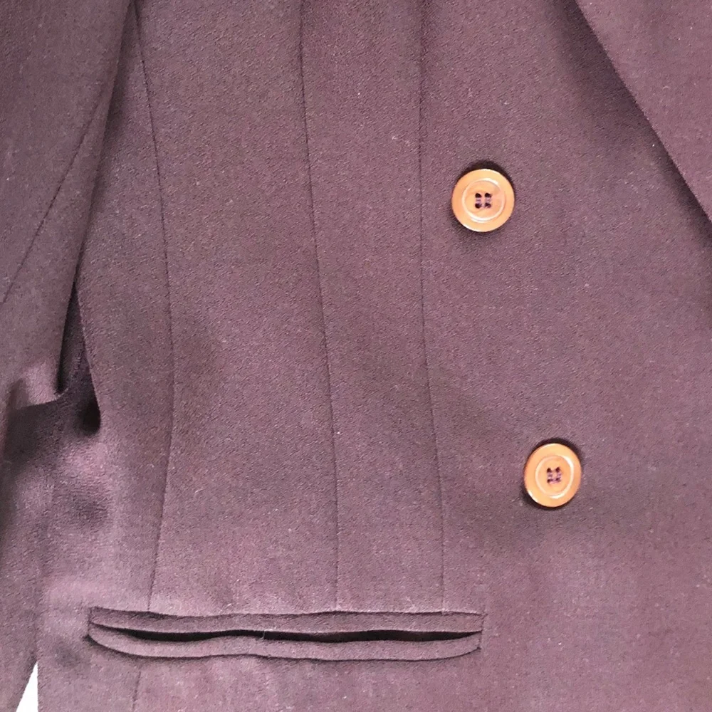 Classic Ladies Deep Burgundy 3 piece suit - Picture 3 of 6